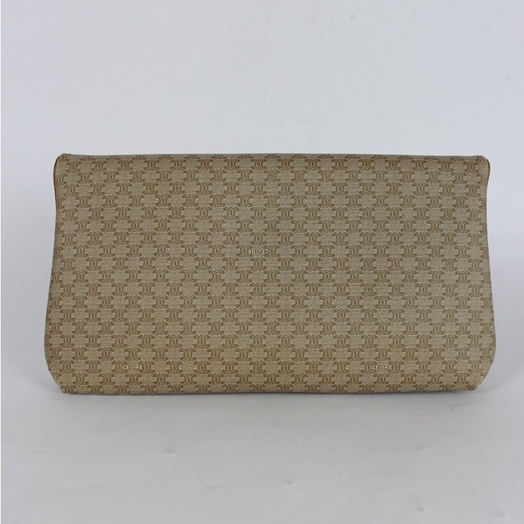 Celine Vtg macadam triomphe fold over clutch - Picture 16 of 16
